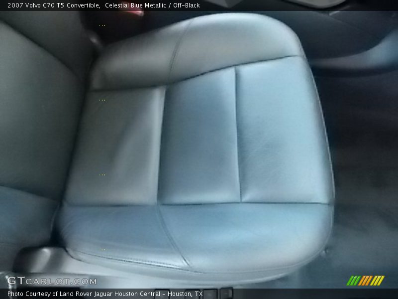 Celestial Blue Metallic / Off-Black 2007 Volvo C70 T5 Convertible
