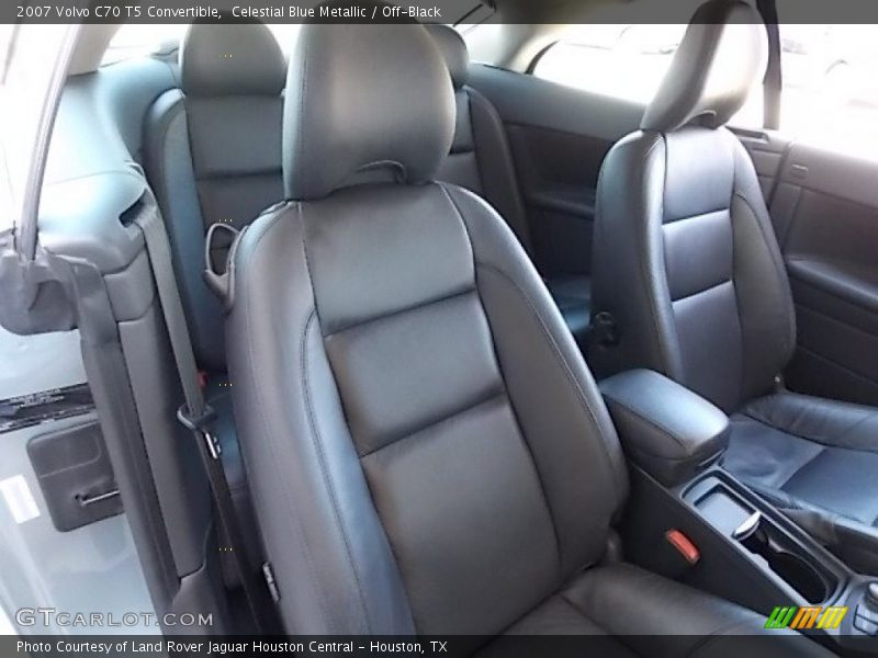 Celestial Blue Metallic / Off-Black 2007 Volvo C70 T5 Convertible