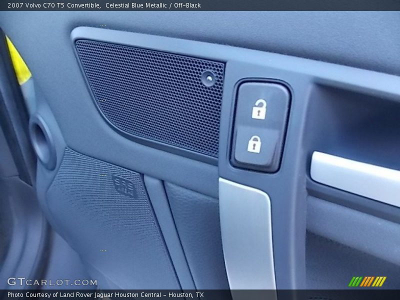 Celestial Blue Metallic / Off-Black 2007 Volvo C70 T5 Convertible
