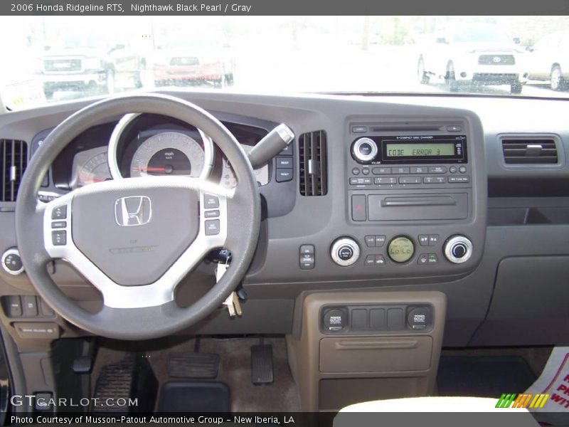 Nighthawk Black Pearl / Gray 2006 Honda Ridgeline RTS