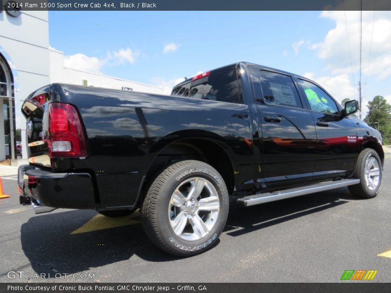 Black / Black 2014 Ram 1500 Sport Crew Cab 4x4