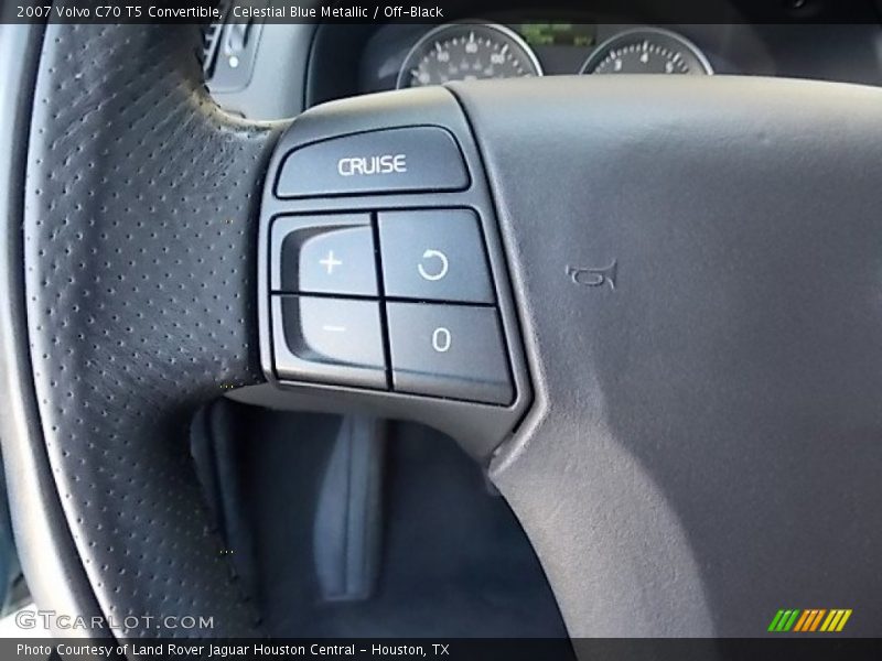 Celestial Blue Metallic / Off-Black 2007 Volvo C70 T5 Convertible