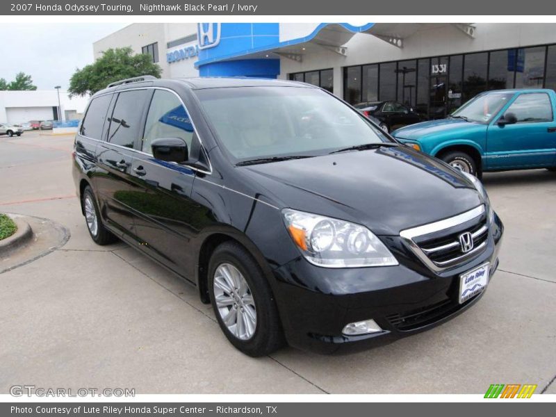 Nighthawk Black Pearl / Ivory 2007 Honda Odyssey Touring