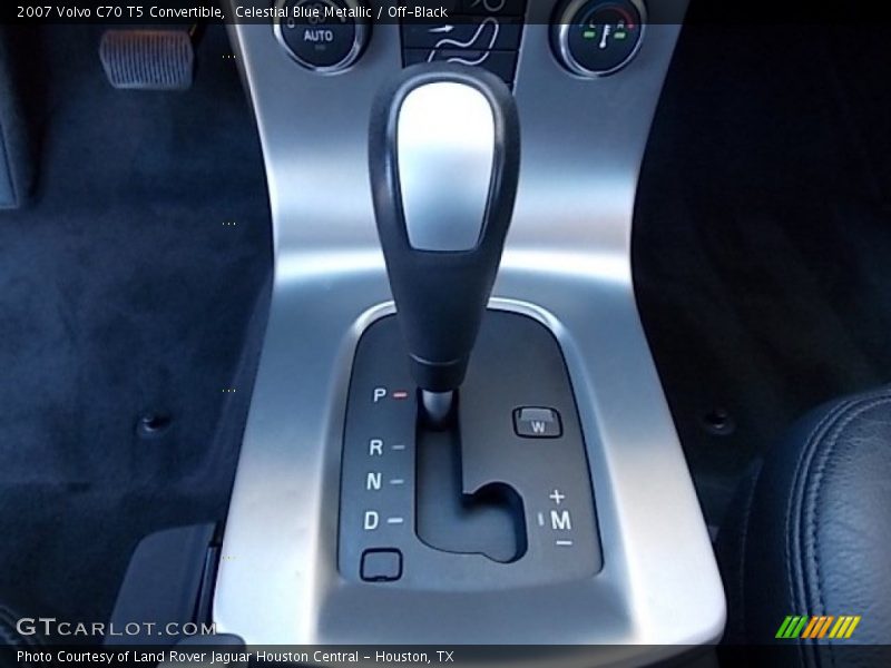 Celestial Blue Metallic / Off-Black 2007 Volvo C70 T5 Convertible