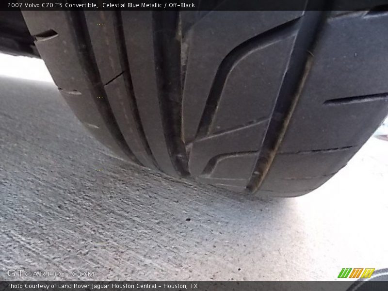 Celestial Blue Metallic / Off-Black 2007 Volvo C70 T5 Convertible