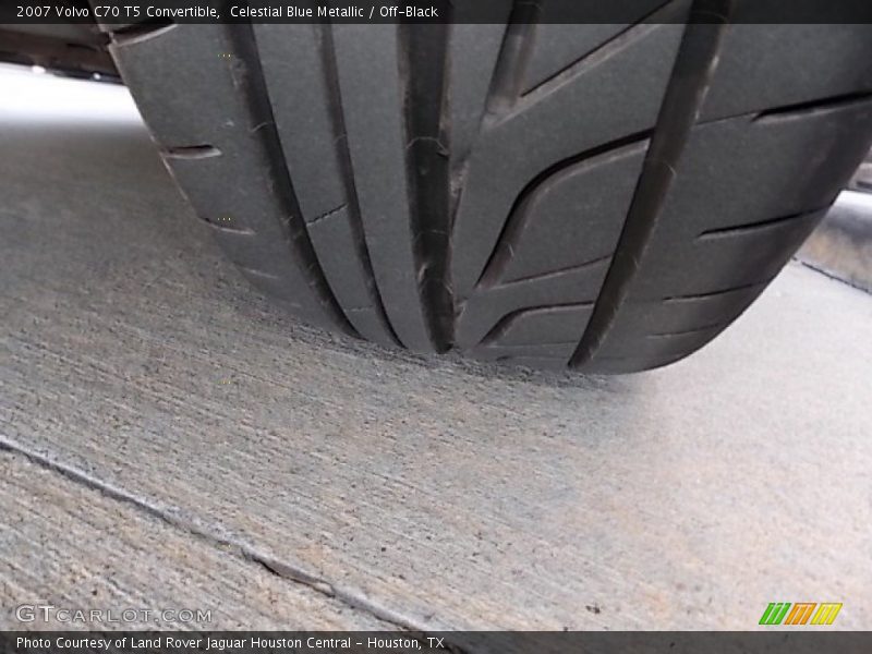 Celestial Blue Metallic / Off-Black 2007 Volvo C70 T5 Convertible