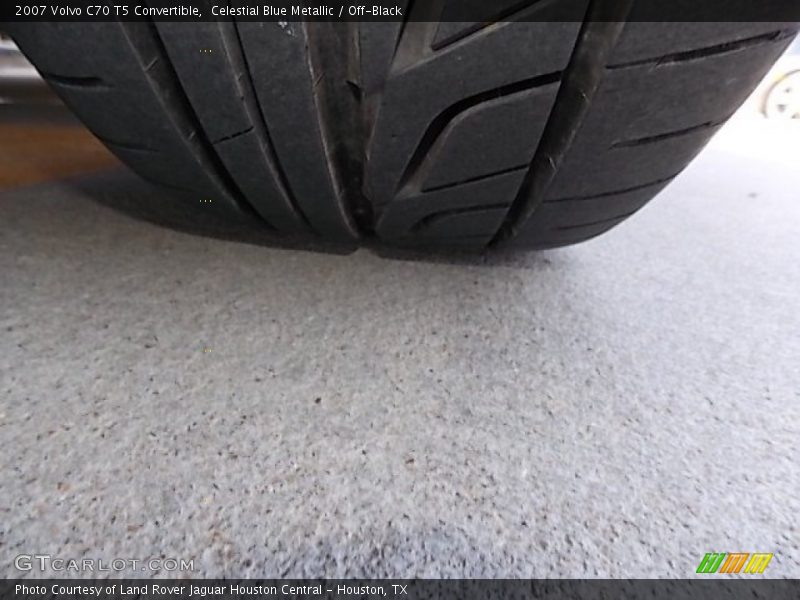 Celestial Blue Metallic / Off-Black 2007 Volvo C70 T5 Convertible