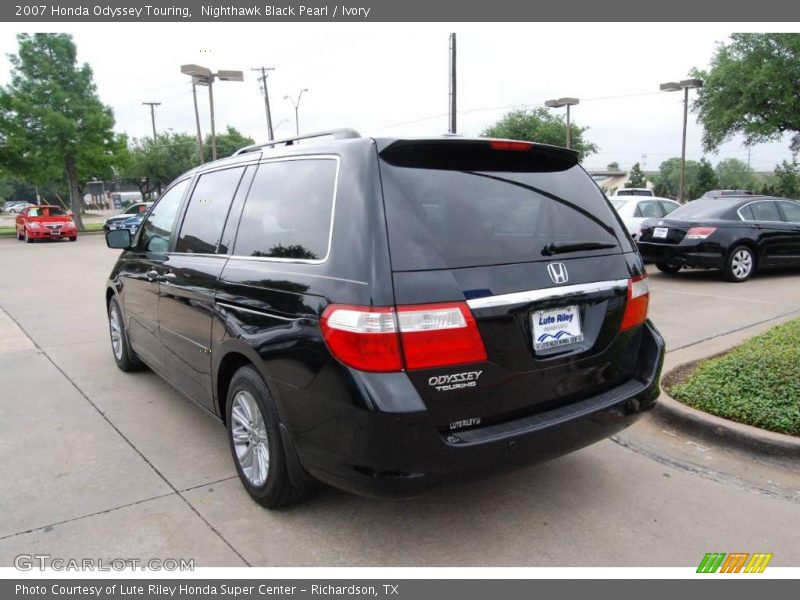 Nighthawk Black Pearl / Ivory 2007 Honda Odyssey Touring