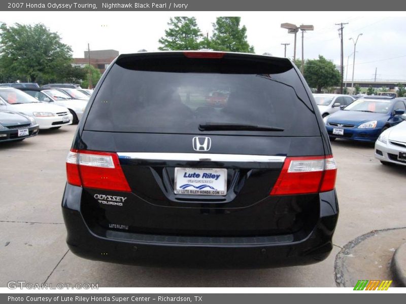 Nighthawk Black Pearl / Ivory 2007 Honda Odyssey Touring