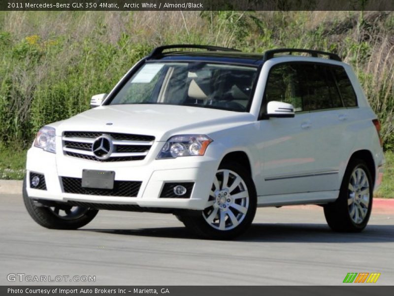 Arctic White / Almond/Black 2011 Mercedes-Benz GLK 350 4Matic