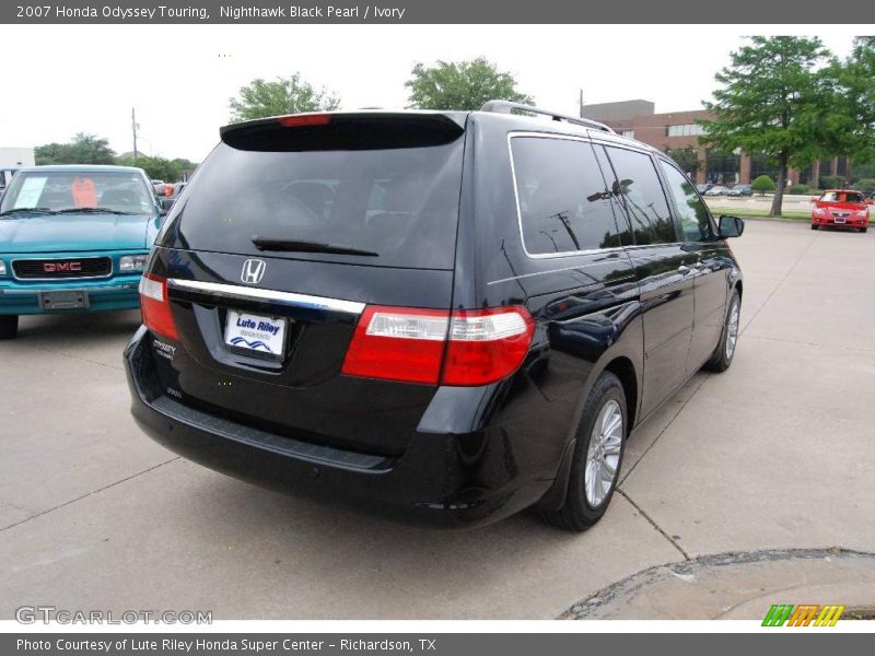 Nighthawk Black Pearl / Ivory 2007 Honda Odyssey Touring