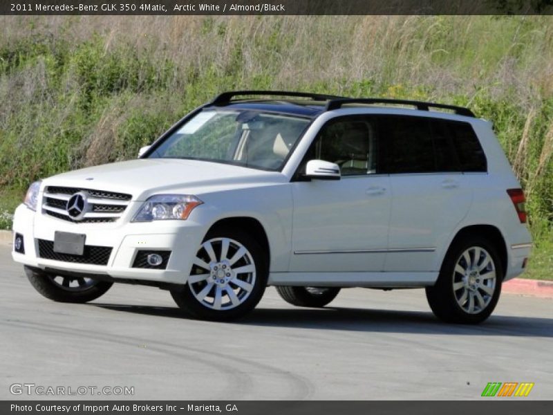 Arctic White / Almond/Black 2011 Mercedes-Benz GLK 350 4Matic
