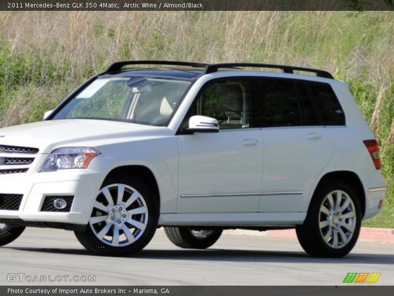 Arctic White / Almond/Black 2011 Mercedes-Benz GLK 350 4Matic