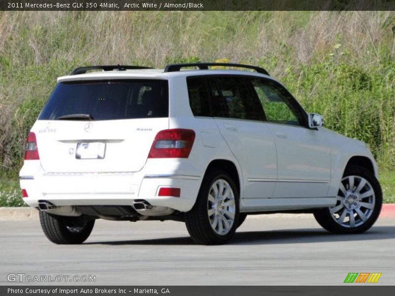 Arctic White / Almond/Black 2011 Mercedes-Benz GLK 350 4Matic