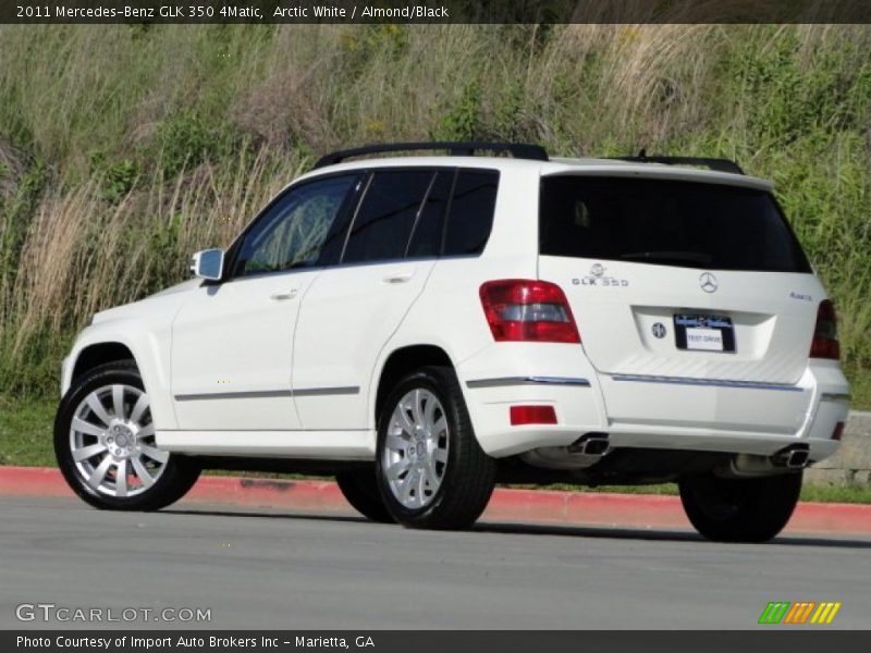 Arctic White / Almond/Black 2011 Mercedes-Benz GLK 350 4Matic