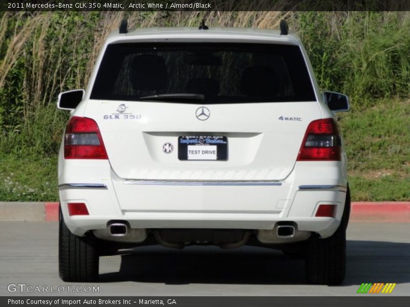 Arctic White / Almond/Black 2011 Mercedes-Benz GLK 350 4Matic