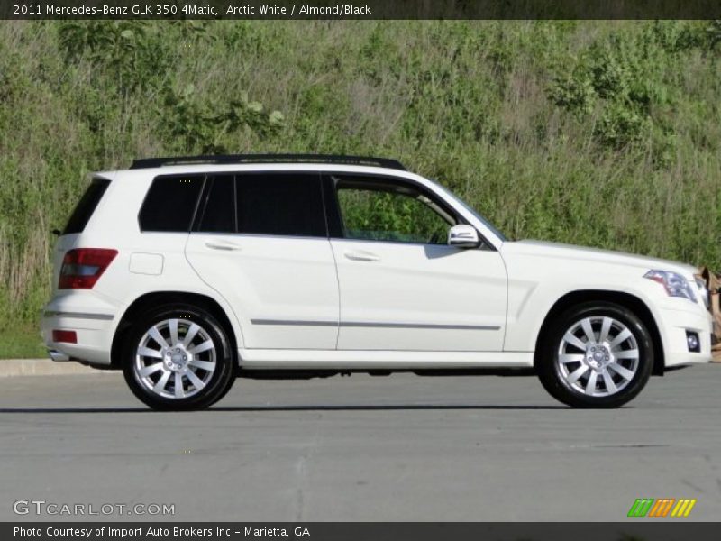 Arctic White / Almond/Black 2011 Mercedes-Benz GLK 350 4Matic