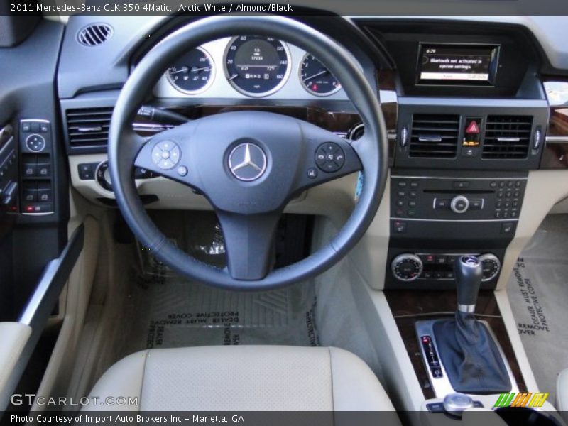 Arctic White / Almond/Black 2011 Mercedes-Benz GLK 350 4Matic