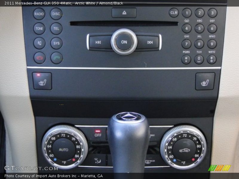 Arctic White / Almond/Black 2011 Mercedes-Benz GLK 350 4Matic
