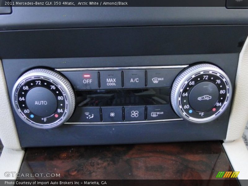 Arctic White / Almond/Black 2011 Mercedes-Benz GLK 350 4Matic