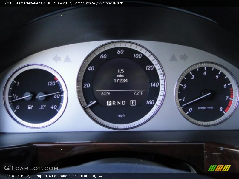 Arctic White / Almond/Black 2011 Mercedes-Benz GLK 350 4Matic