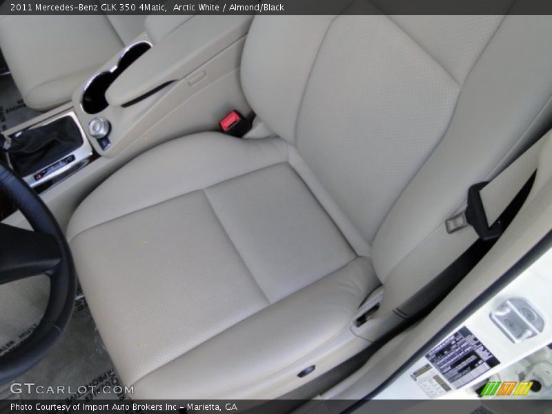 Arctic White / Almond/Black 2011 Mercedes-Benz GLK 350 4Matic