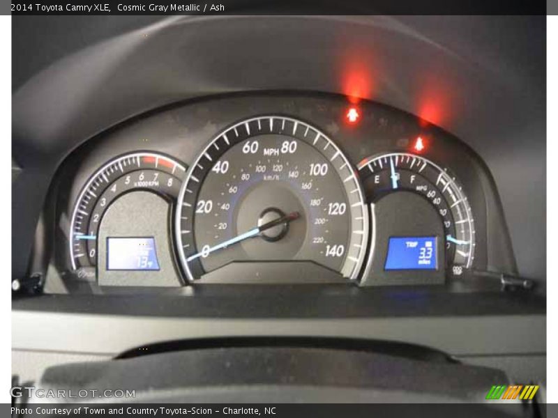 Cosmic Gray Metallic / Ash 2014 Toyota Camry XLE