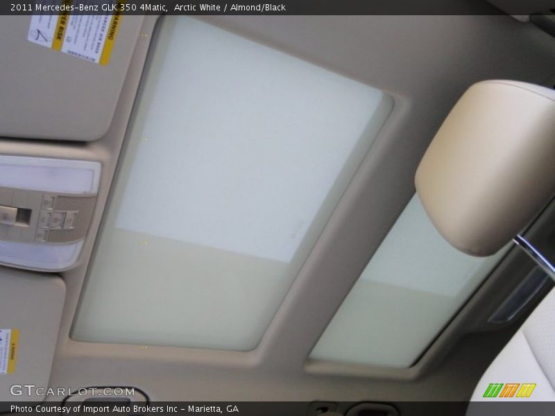 Arctic White / Almond/Black 2011 Mercedes-Benz GLK 350 4Matic