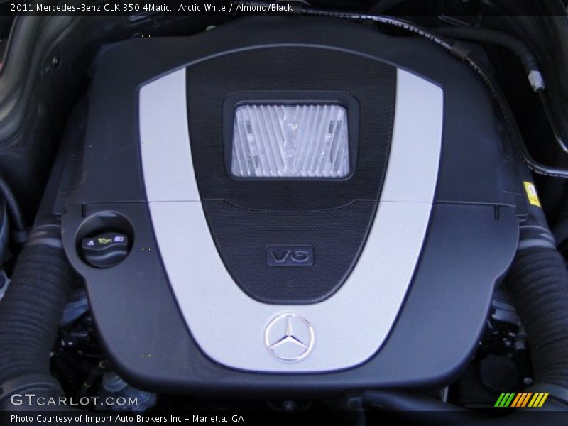 Arctic White / Almond/Black 2011 Mercedes-Benz GLK 350 4Matic