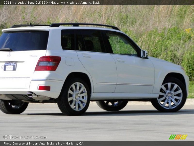 Arctic White / Almond/Black 2011 Mercedes-Benz GLK 350 4Matic