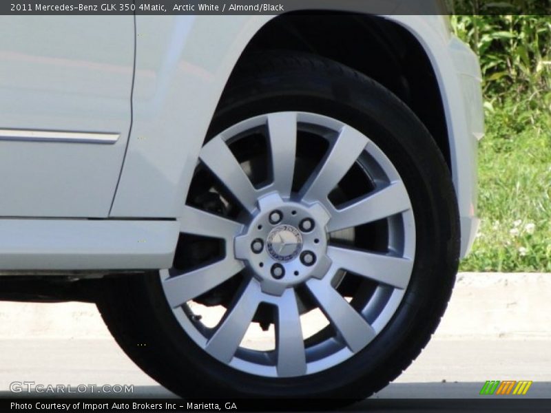 Arctic White / Almond/Black 2011 Mercedes-Benz GLK 350 4Matic