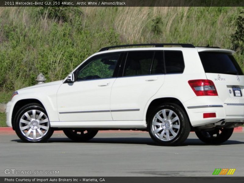 Arctic White / Almond/Black 2011 Mercedes-Benz GLK 350 4Matic