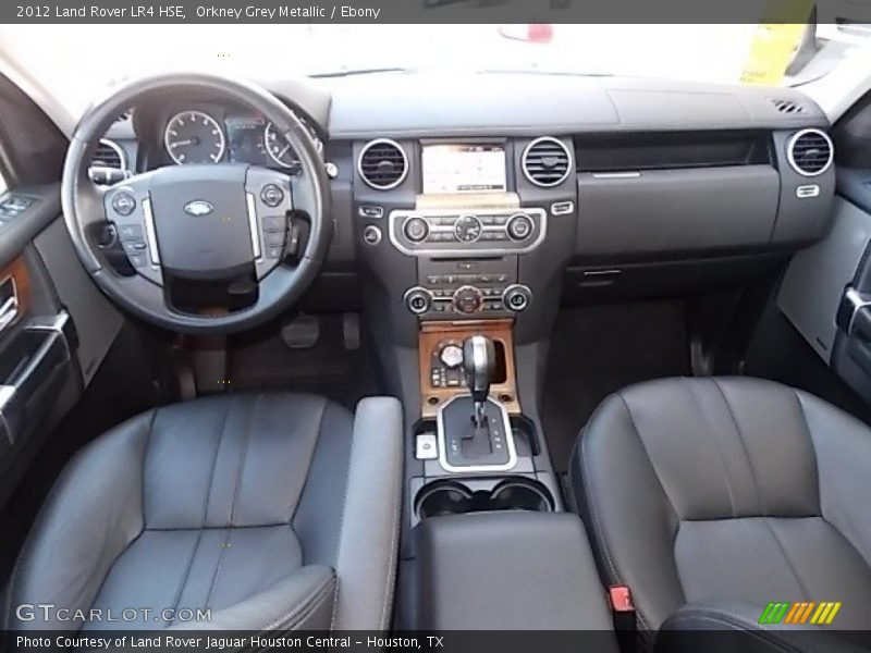 Orkney Grey Metallic / Ebony 2012 Land Rover LR4 HSE