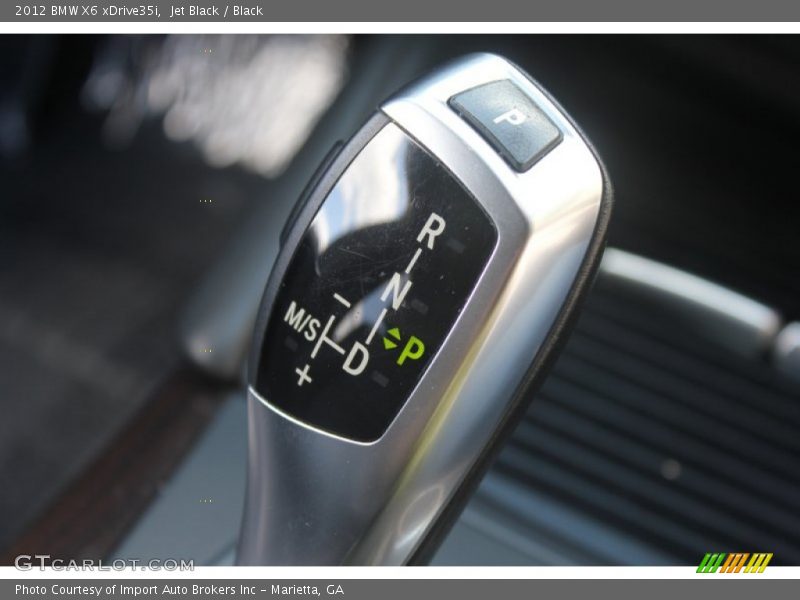 Jet Black / Black 2012 BMW X6 xDrive35i