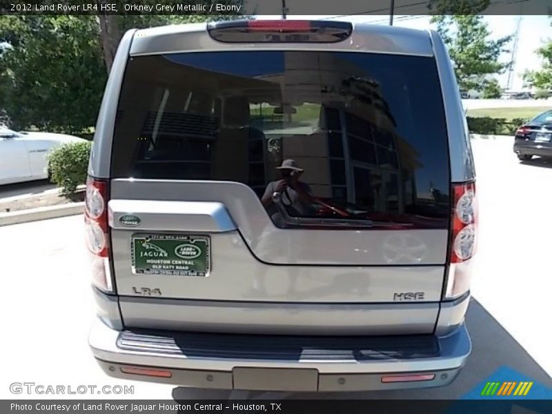 Orkney Grey Metallic / Ebony 2012 Land Rover LR4 HSE