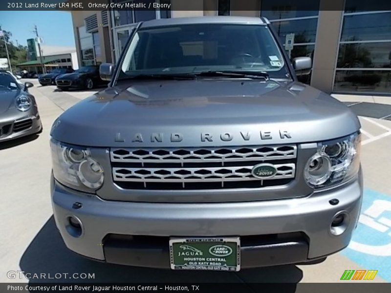 Orkney Grey Metallic / Ebony 2012 Land Rover LR4 HSE
