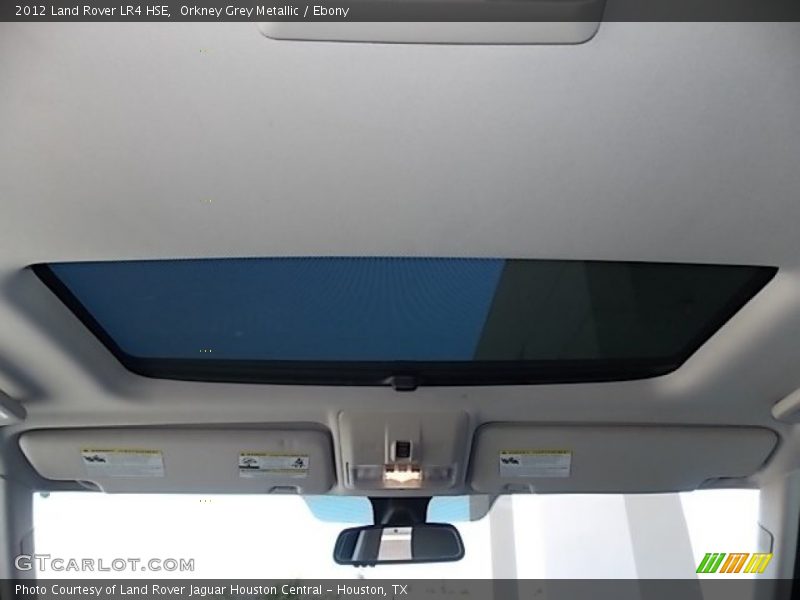 Orkney Grey Metallic / Ebony 2012 Land Rover LR4 HSE