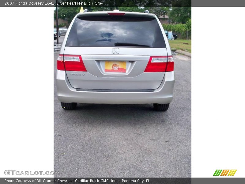 Silver Pearl Metallic / Gray 2007 Honda Odyssey EX-L