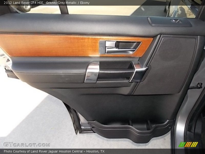 Orkney Grey Metallic / Ebony 2012 Land Rover LR4 HSE