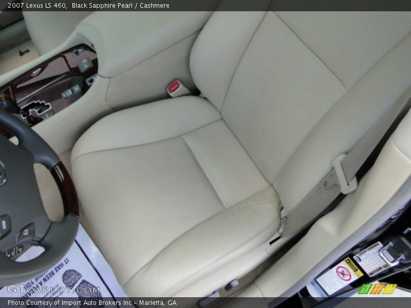 Black Sapphire Pearl / Cashmere 2007 Lexus LS 460