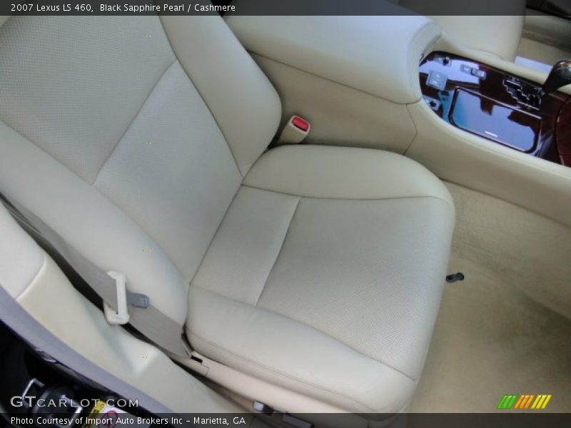 Black Sapphire Pearl / Cashmere 2007 Lexus LS 460