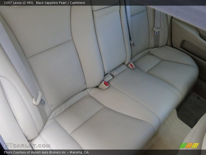 Black Sapphire Pearl / Cashmere 2007 Lexus LS 460