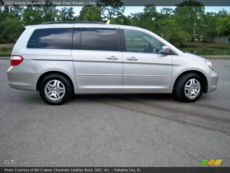 Silver Pearl Metallic / Gray 2007 Honda Odyssey EX-L