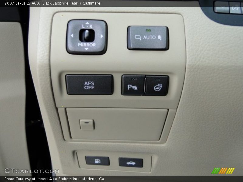 Black Sapphire Pearl / Cashmere 2007 Lexus LS 460