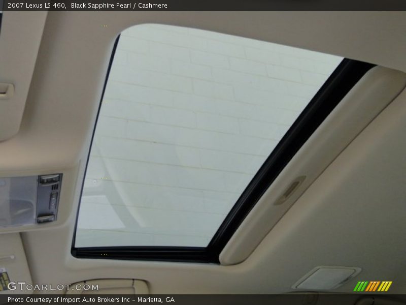 Black Sapphire Pearl / Cashmere 2007 Lexus LS 460