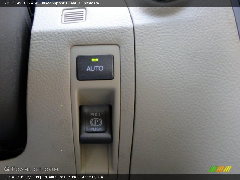Black Sapphire Pearl / Cashmere 2007 Lexus LS 460