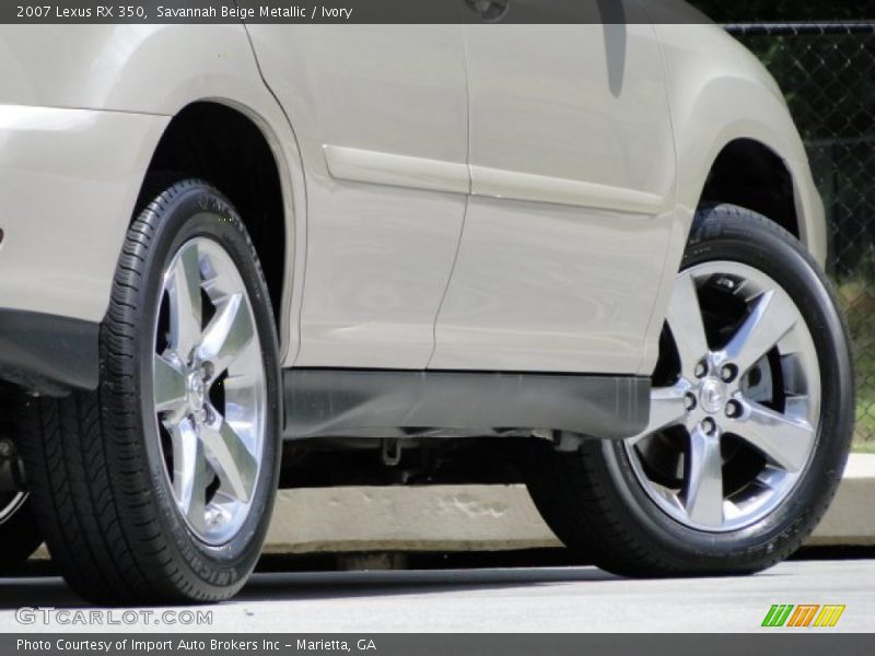 Savannah Beige Metallic / Ivory 2007 Lexus RX 350