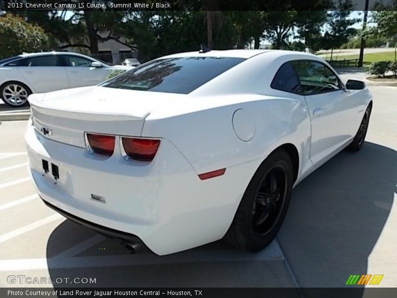 Summit White / Black 2013 Chevrolet Camaro LS Coupe