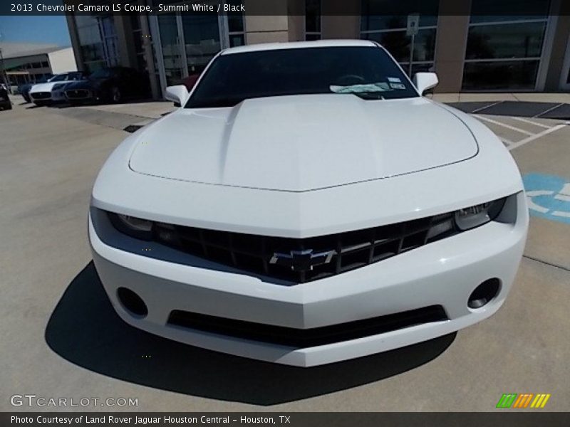Summit White / Black 2013 Chevrolet Camaro LS Coupe