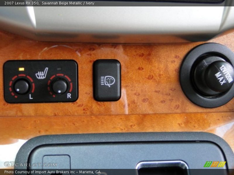 Savannah Beige Metallic / Ivory 2007 Lexus RX 350
